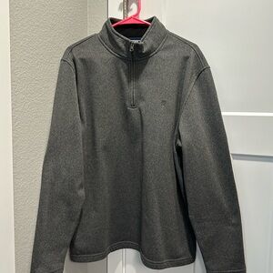 Men’s IZOD 3/4zip pullover Large EUC